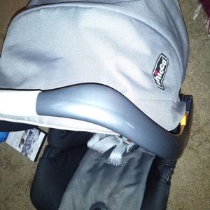 Baby carseat and key fit carrier